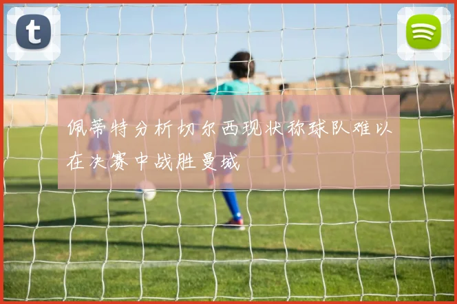 佩蒂特分析切尔西现状称球队难以在决赛中战胜曼城