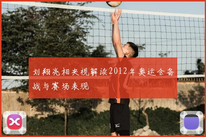 刘翔亮相央视解读2012年奥运会备战与赛场表现