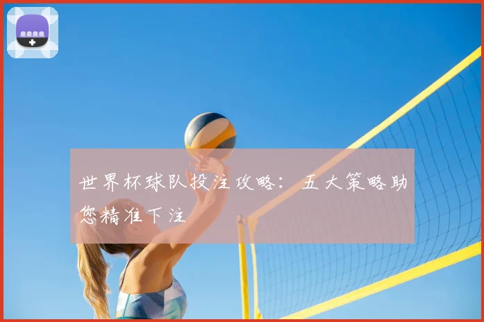 世界杯球队投注攻略：五大策略助您精准下注